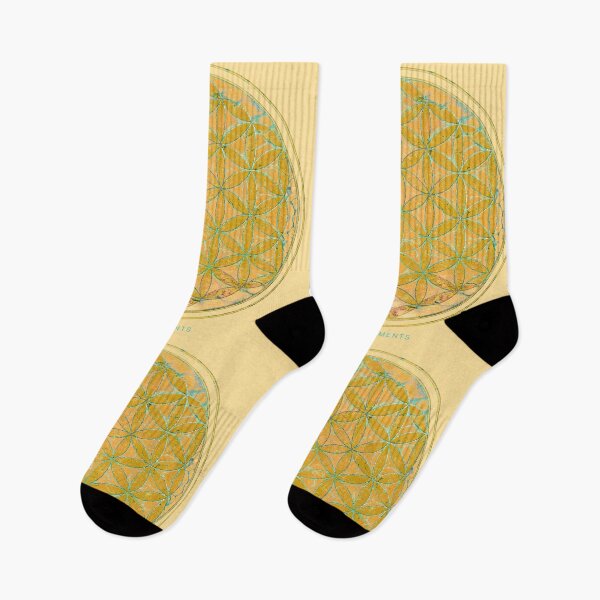 Item preview, flower of life bright green gold designed and sold by filippobassano.
