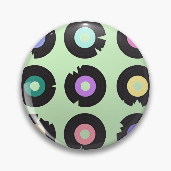 Item preview, Like a Broken Record Green designed and sold by Cassie McKnight.
