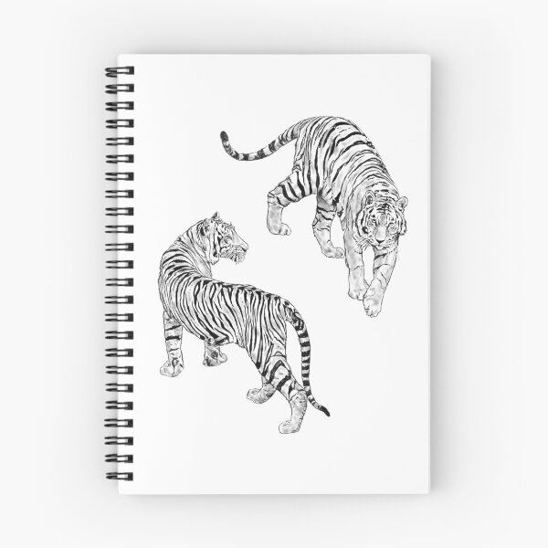 Item preview, Black and White Tigers designed and sold by loriarts.