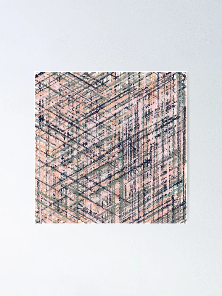 Thumbnail 1 of 3, Poster, Straight lines designed and sold by FunkyPattern.