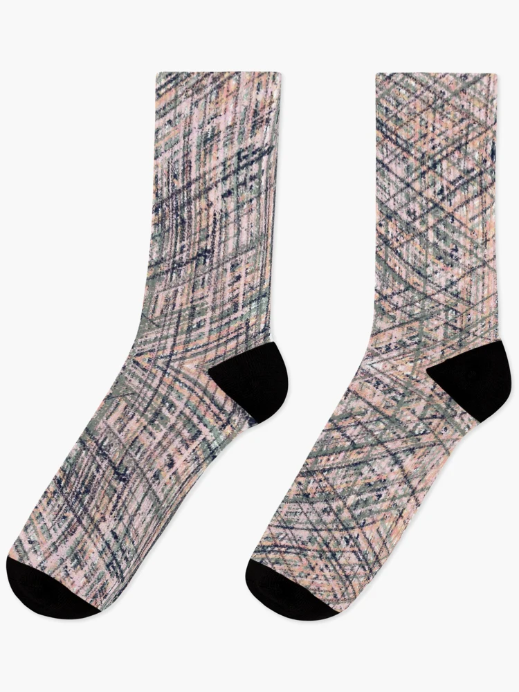 Thumbnail 1 of 5, Socks, Straight lines designed and sold by FunkyPattern.