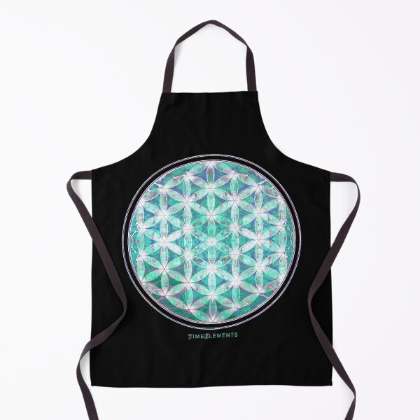 Item preview, flower of life bright green blue d designed and sold by filippobassano.