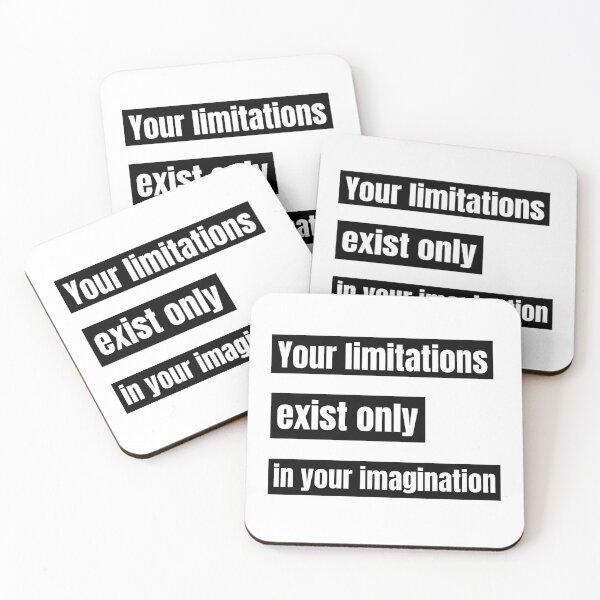 Item preview, Your Limitations Exist Only In Your Imagination designed and sold by vibrantyy.