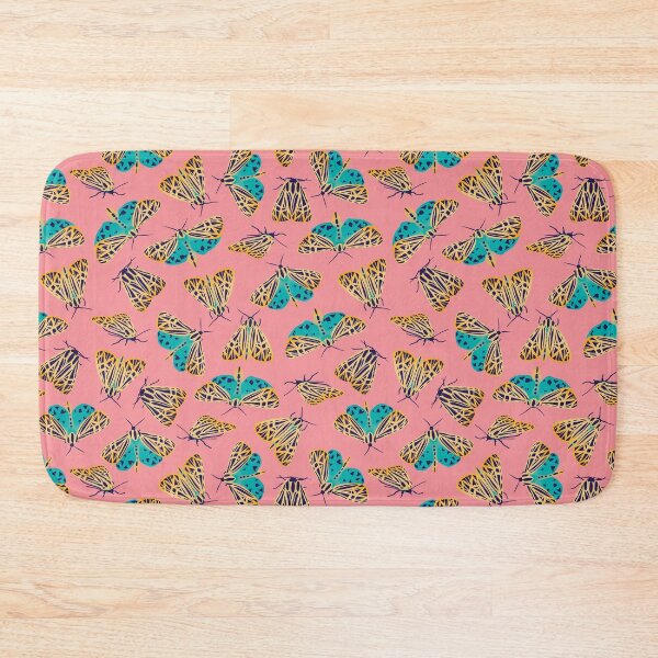 Item preview, Tiger Moths Pattern Oberon Pink designed and sold by AngieHursh.