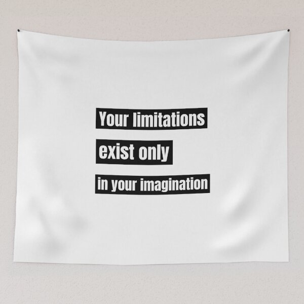 Item preview, Your Limitations Exist Only In Your Imagination designed and sold by vibrantyy.