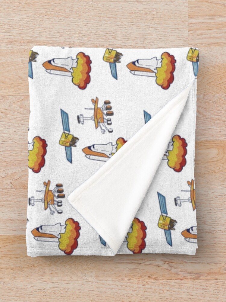 "Space exploration" Throw Blanket for Sale by elav Redbubble