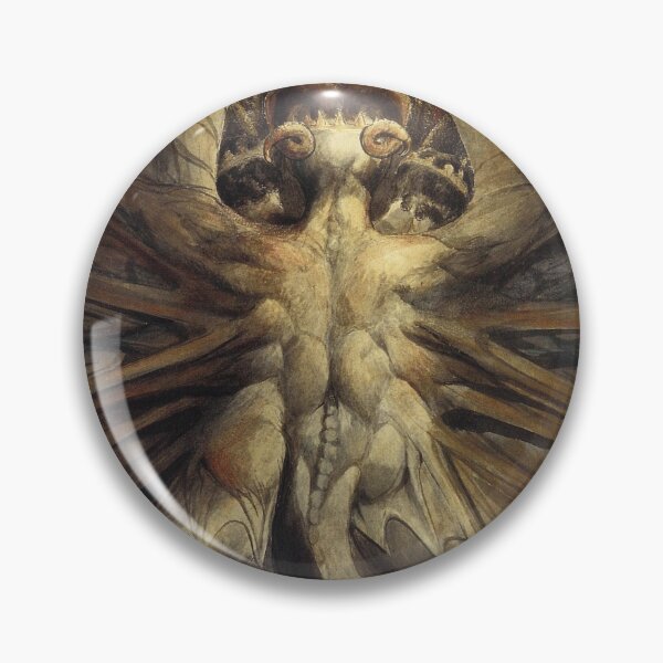 Artikelvorschau, William Blake Red Dragon und die Frau in der Sonne gekleidet entworfen und verkauft von vintagerepros.