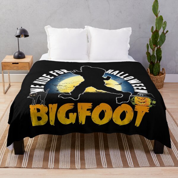 Item preview, Bigfoot we hide for halloween t-shirt designed and sold by TopDesignArt.