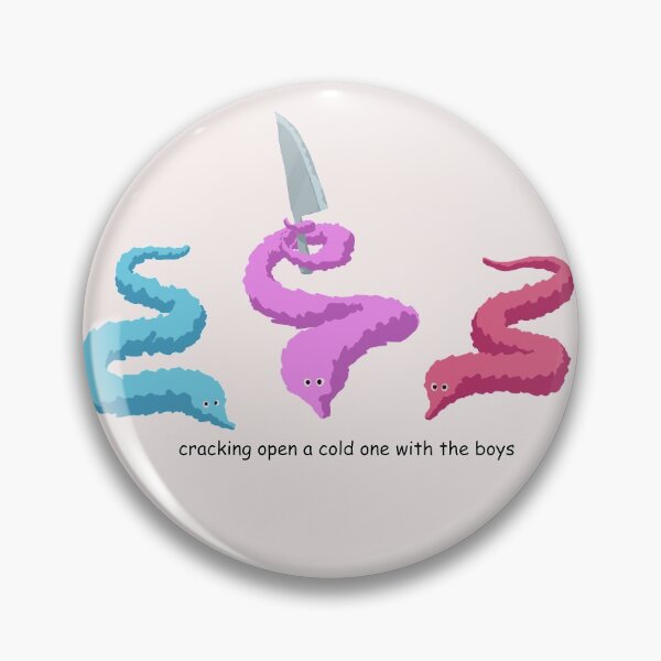 Item preview, threatening worms designed and sold by ladycontention.