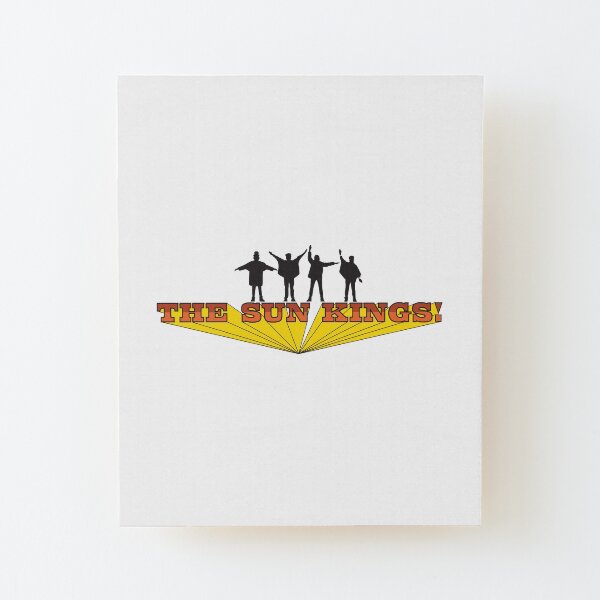 The Sun Kings - 1965 Logo Wood Mounted Print