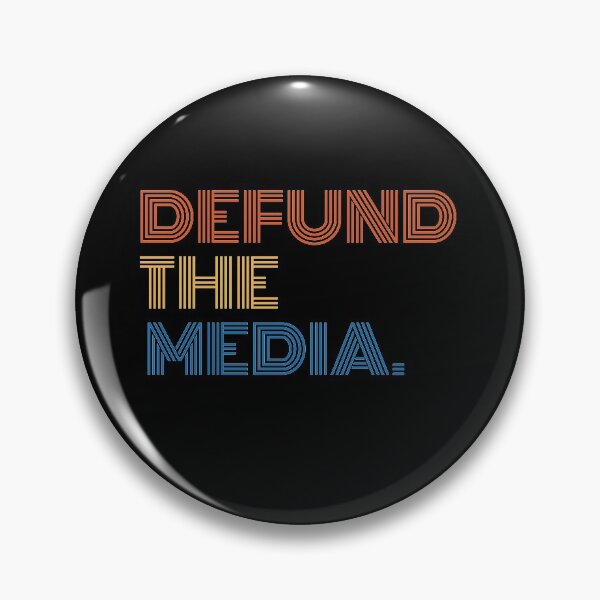 Item preview, defund the media designed and sold by benkaza01.
