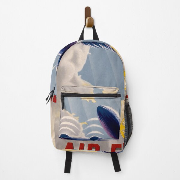 Item preview, Air France Towards New Skies Vintage Airplane Travel Advertisement designed and sold by vintagerepros.