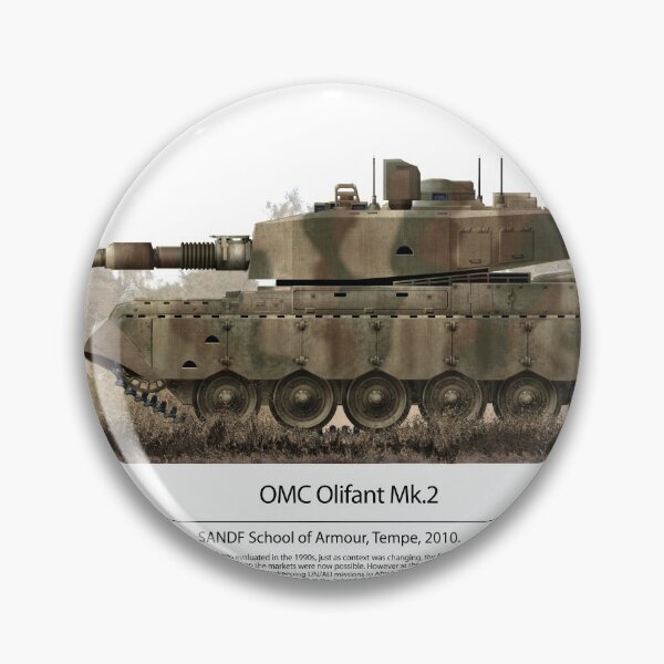 Item preview, Olifant Mk.2 SADF School of Armour Tempe designed and sold by TheCollectioner.