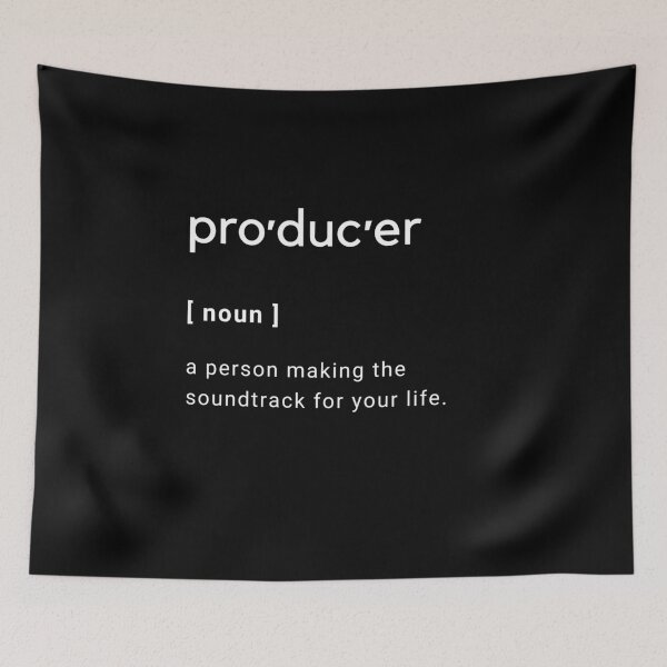 Item preview, Music Producer Definition White designed and sold by HypeStation.