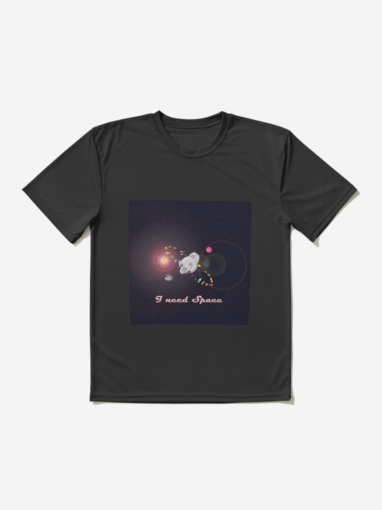 Thumbnail 2 von 7, Funktionsshirt, Caturn - I need Space designt und verkauft von Boxcats.