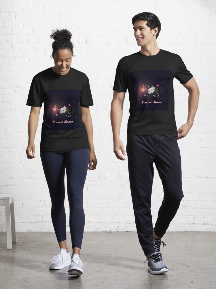Thumbnail 1 von 7, Funktionsshirt, Caturn - I need Space designt und verkauft von Boxcats.