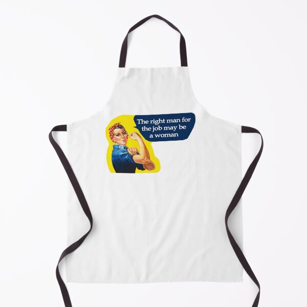 Item preview, The right man for the job may be a woman designed and sold by gabygirl812.