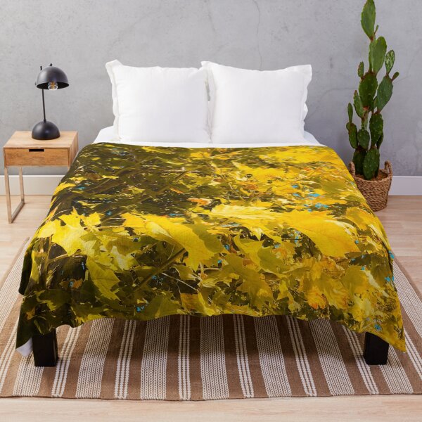 Item preview, closeup yellow leaves texture abstract background designed and sold by Mrvell.