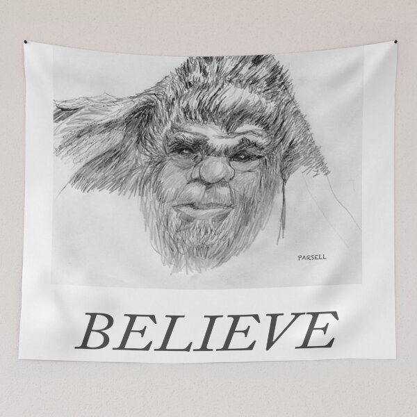 Item preview, SASQUATCH BELIEVE designed and sold by Judi Parsell.