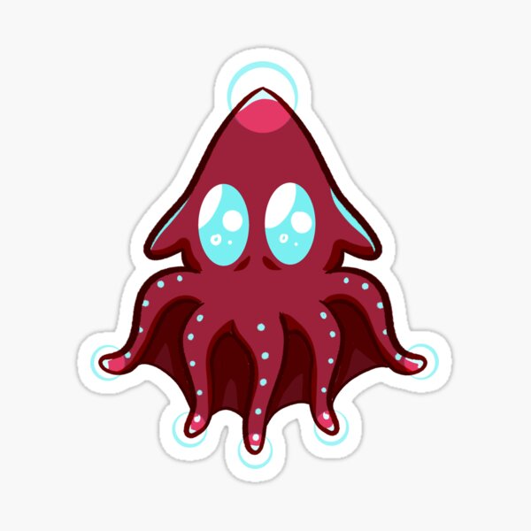 Item preview, Velma the Vampire Squid designed and sold by drkmatt3rstudio.
