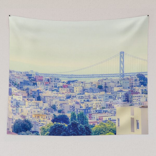 Item preview, bridge and city view at San Francisco, USA designed and sold by Mrvell.