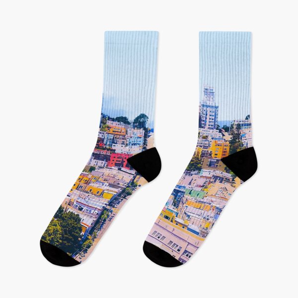 Item preview, city view at San Francisco, USA,with blue sky designed and sold by Mrvell.