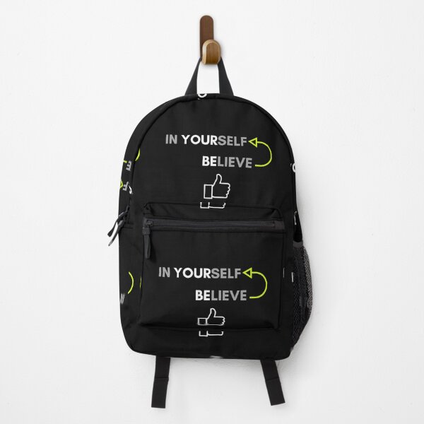 Item preview, believe in yourself - black designed and sold by ellis-vinyasa.