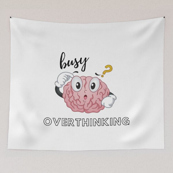 Item preview, Busy overthinking designed and sold by JokesAndFun.