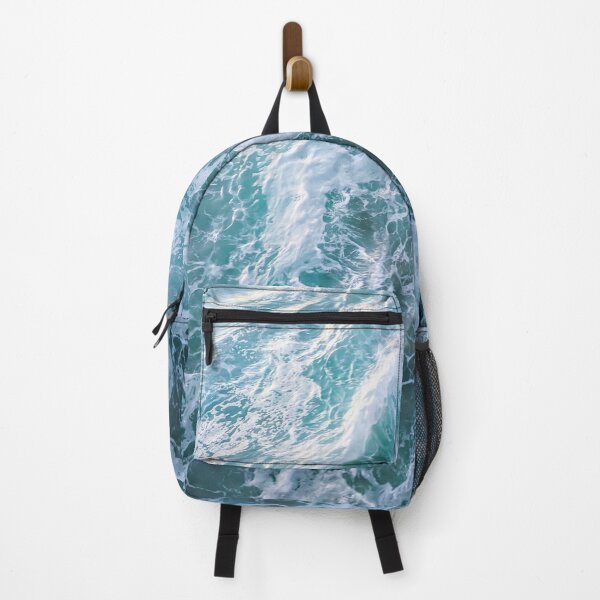 Item preview, Clear blue waves crashing in the Pacific ocean designed and sold by wendy4496.