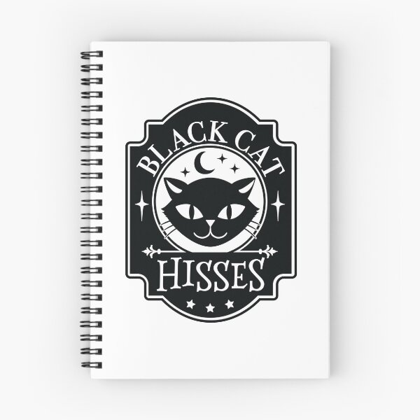 Item preview, Black Cat Hisses Halloween  designed and sold by CompassandCrate.