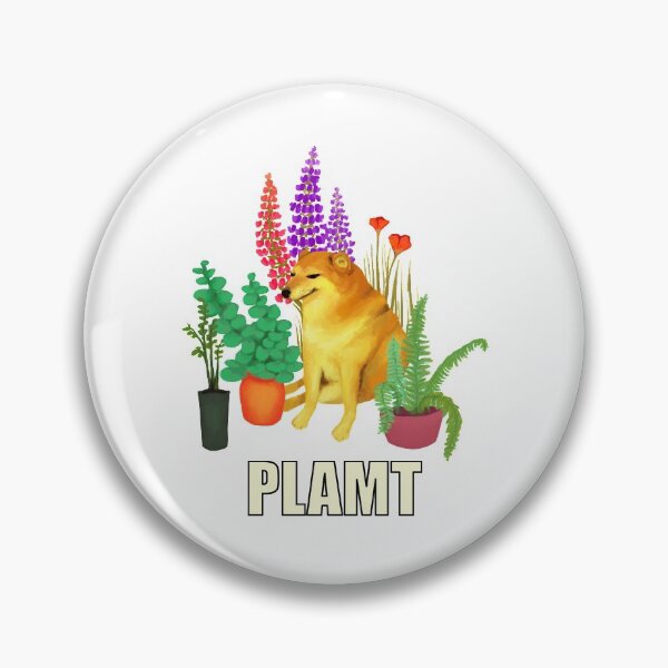 Item preview, Cheems and plamt designed and sold by vieno.