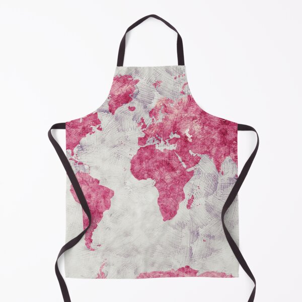 Item preview, world map 53 red #map #worldmap designed and sold by JBJart.
