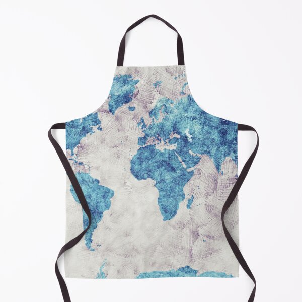 Item preview, world map 52 blue #map #worldmap designed and sold by JBJart.