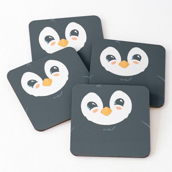 Item preview, Cute Sweet Penguin Emoji Face designed and sold by Inklingsofgrace.