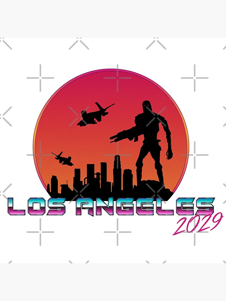 "Los Angeles 2029" Poster for Sale by Outpost31Design Redbubble