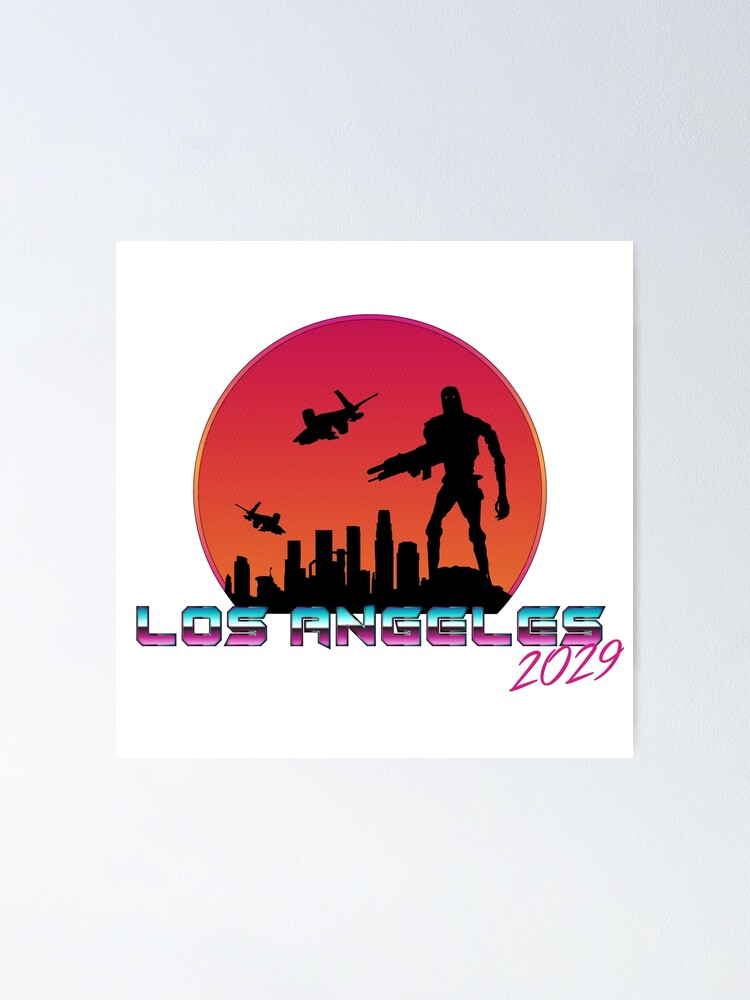 "Los Angeles 2029" Poster for Sale by Outpost31Design Redbubble