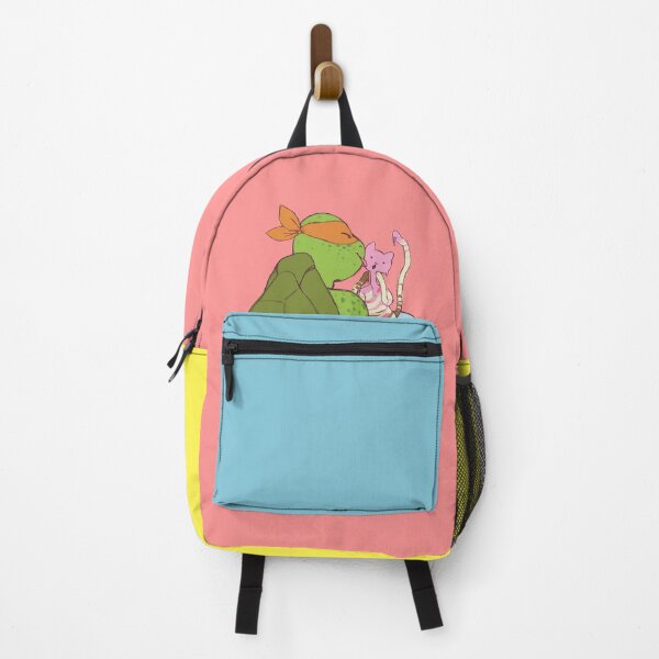 Item preview, Mikey & Ice Cream Kitty - TMNT designed and sold by Fihuli.