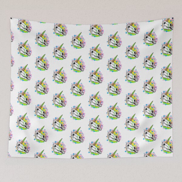 Item preview, Unicorn Skull designed and sold by TheArchangelo.