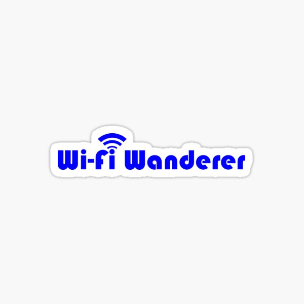 Wi-Fi Wanderer Sticker