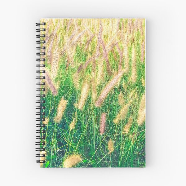 Item preview, closeup green grass field texture with grass flowers designed and sold by Mrvell.