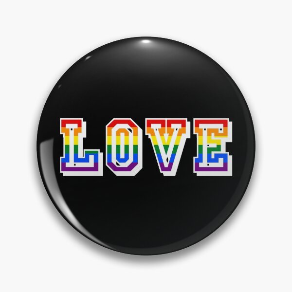 Item preview, Love in rainbow colors designed and sold by GeogDesigns.