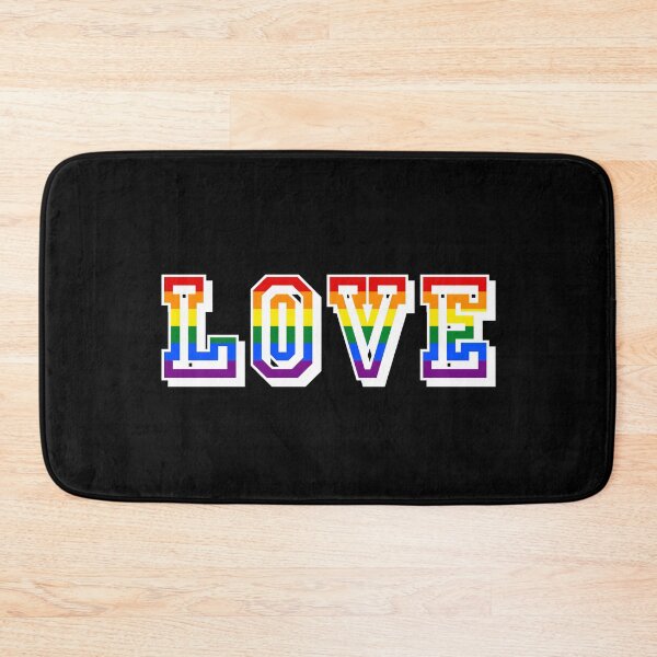 Item preview, Love in rainbow colors designed and sold by GeogDesigns.