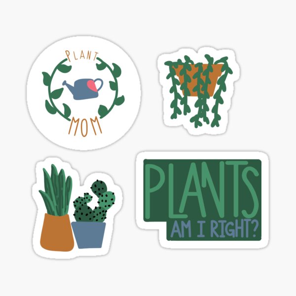 Plant Mom Sticker for Sale by marissadlr