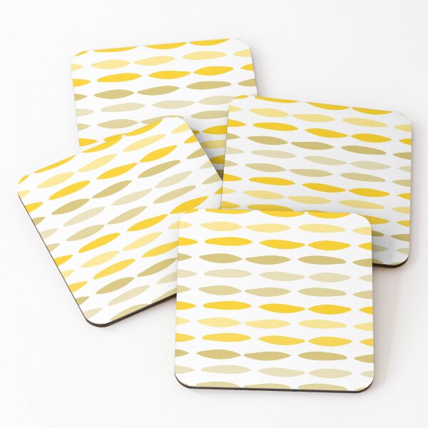 Item preview, Yellowish cute abstract pattern  designed and sold by likebakerdo.