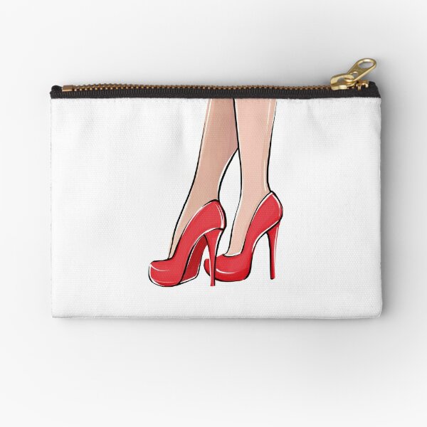 Red Bottom Heels Sticker for Sale by meliagrace