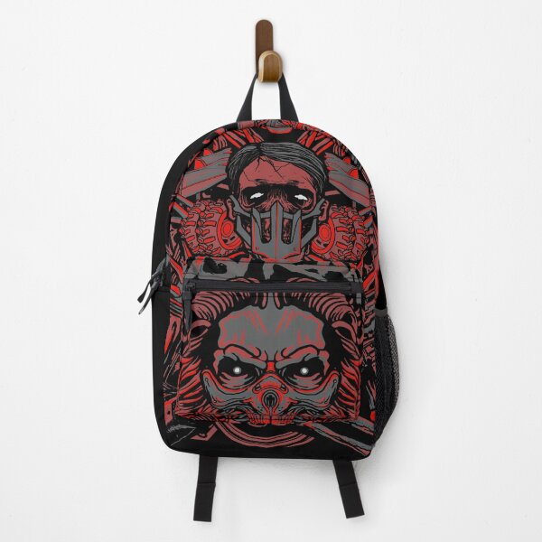 Item preview, HORROR ILLUSTRATED POST APOC ROBOT SKULL designed and sold by HorrorIllustrat.