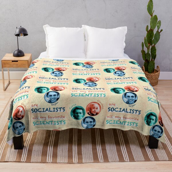 Item preview, All My Favorite Scientists are Socialists designed and sold by sabayarea.