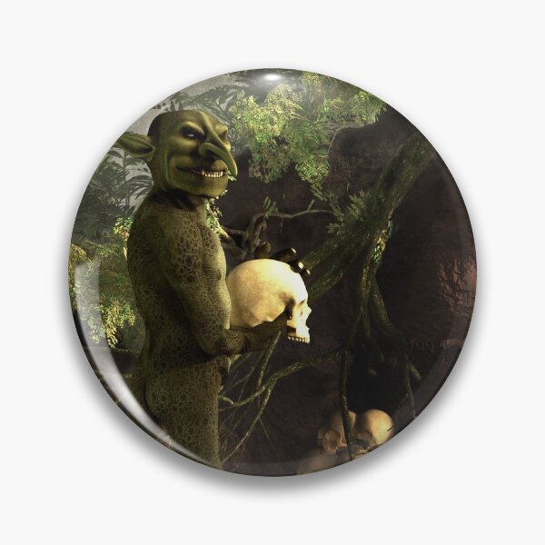 Item preview, Goblin with Skull Collection designed and sold by Daniel Eskridge.