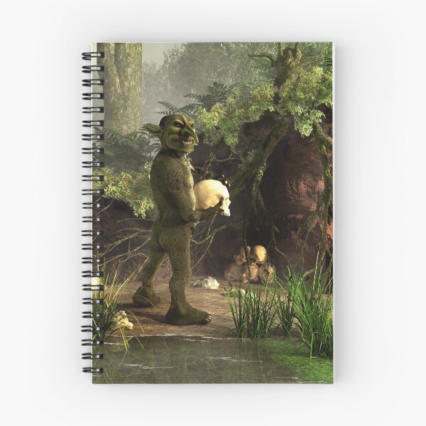 Item preview, Goblin with Skull Collection designed and sold by Daniel Eskridge.