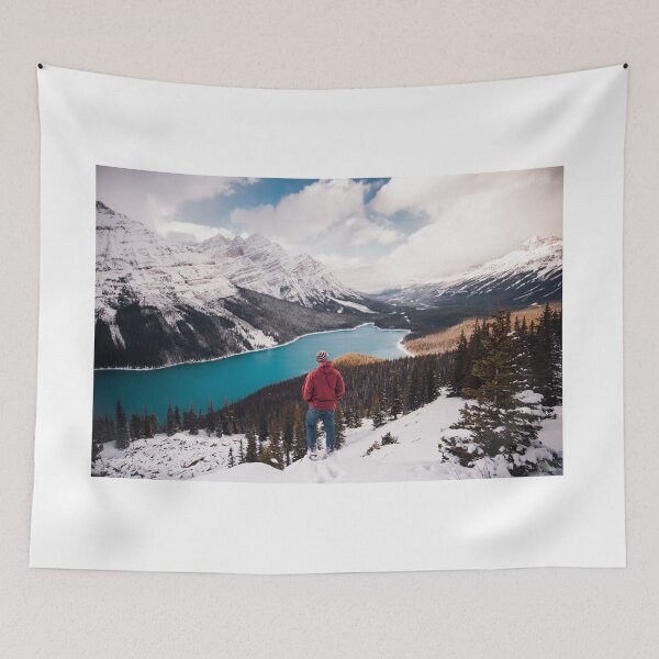 Item preview, Looking Over Alpine Lake in Alberta Canada designed and sold by JonesyDave.